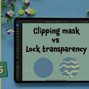Clipping Mask VS Lock Transparency In Adobe Fresco