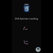 SVG Spinner Loading Effect CSS 3 Geekboots