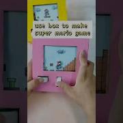 HOW TO MAKE DIY MARIO BROS GAME Watch This Viral Youtubeshorts Toysrfuntv Cute Fun Toys