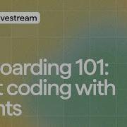 Start Using Coding Agents Live Walkthrough