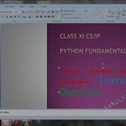 Lesson 2 Python Fundamentals Literals