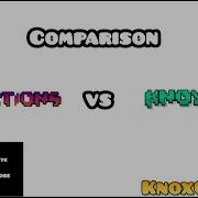 KnoxGD 200 Geometry Dash Reflections VS KnoxGD X Comparison
