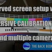 Настройка изогнутого экрана с помощью Immersive Calibration Pro 4 и нескольких камер P3D V4