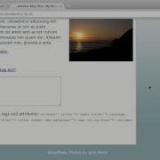 Wordpress Theme Design Course Comments Part 1