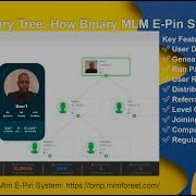 Affiliate Binary Tree How Binary MLM E Pin System Works Install Free Download Customizations