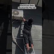 Electrician Gets Shocked On The Job