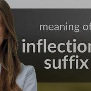 Inflectional Suffix Definition Of INFLECTIONAL SUFFIX