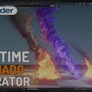 Real Time Realistic Tornadoes Tool In Blender