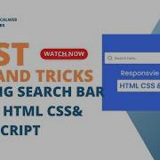 How To Make Autocomplete Search Box For Website Using HTML CSS JavaScript