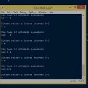 Simple Guessing Word Game Using Python