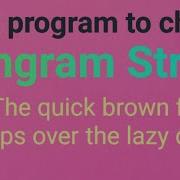 Pangram String Program In Java ICSE And ISC ComputerScience