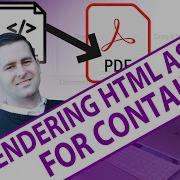 Rendering HTML As PDFs And Putting In A FileMaker Container With Jonathan Ray