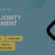 Majority Element Leetcode 169 Array HashTable Moore S Voting Algorithm