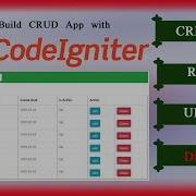 Codeigniter CRUD Application Delete Data From Database Part 4