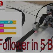 EV3 Classroom Line Follower In 5 Code Blocks