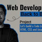 Todo List App Using HTML CSS And JavaScript Back To Basics Web Development Project
