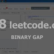 Разбор задачи 868 Leetcode Com Binary Gap Решение на C