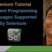 Different Programming Languages That Are Supported By Selenium Introduction To Selenium Part 7