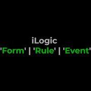How To Use Form Rule And Event In ILogic In Autodesk Inventor