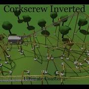 Corkscrew Inverted DEMO From Ultimate Coaster 2 4k