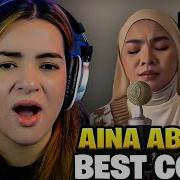 FIRST TIME REACTING TO AINA ABDULS Easy On Me Cover