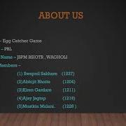 PBL Project Made By Jspm Wagholi Students Eggs Catcher Game A Project In Python