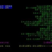 Advent Of Code Day 25 2022 Visualized ZX Basic On 8 Bit Z80 Running On ZX Spectrum FUSE