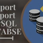 Import Export MySQL Databases And Tables Using PhpMyAdmin