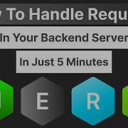 MERN Stack Tutorial How To Handle Requests Like Post Or Get To The Backend Server
