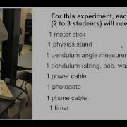 PWC Pendulum Lab 1 Conservation Of Energy