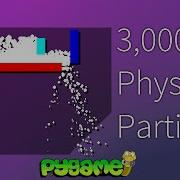 Более 3000 частиц с физикой Учебное пособие по Pygame
