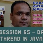 Java 65 Daemon Thread In Java
