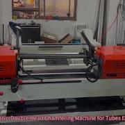 Automatic Double Head Chamfering Machine For Tube And Bar Chamferingmachine