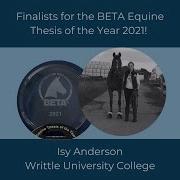 BETA Equine TOTY Final 2021 Presentation 1