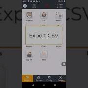 CHCNAV Landstar 8 Export CSV Data Of Survey