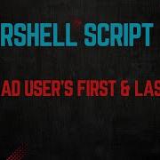 AD Users First And Last Name Attributes Update Powershell Script