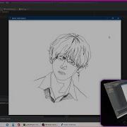 ASMR Programing Coding Draw BTS No Talking