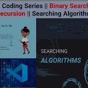 Python Coding Series Binary Search Using Recursion Datatechinfo Searching Algorithm