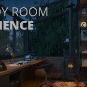 Rooftop Study Room With Rain Sounds Ambience For Studying Relaxing