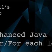 1 17 Enhanced Java For For Each Loops