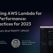Optimizing AWS Lambda For Cost Performance Best Practices For 2023