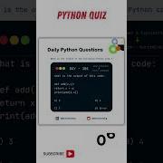 What Is The Output Of The Following Python Code MCQ 101 Python Quiz