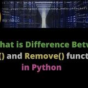39 What Is Difference Between Pop And Remove Function In Python Use Of Pop And Remove