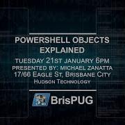 Meetup PowerShell Objects Explained