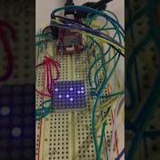 LED Matrix Clock Using Binary