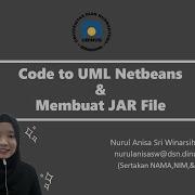 Cara Cepat Mudah Ubah Koding Ke UML EasyUML Dan Membuat JAR File