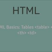 HTML Basic Tables Table Rows Table Columns Table Headings Border Collapse