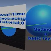 Real Time Raytracing Tutorial 0 Setting Up A Basic Raytracer