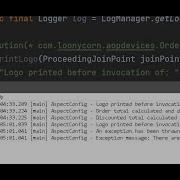Implementing Logging Using Aspect Oriented Programming AOP Spring Exploring Advices Aspect
