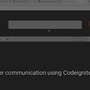 NGP WEBSMART Client Server Communication System Using Codeigniter REST API Task Completion